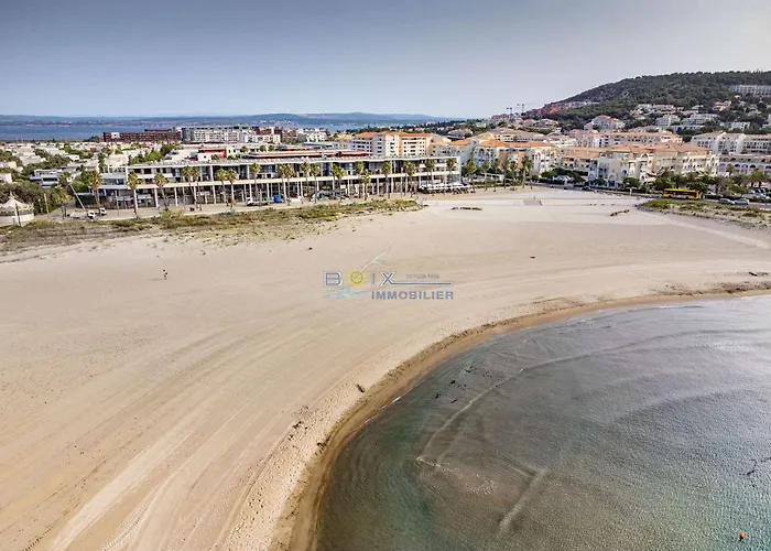 Charmant Studio Cabine A Sete Avec Parking, Acces Plage, Pour 4 Personnes - Fr-1-472-152 Apartman Sète